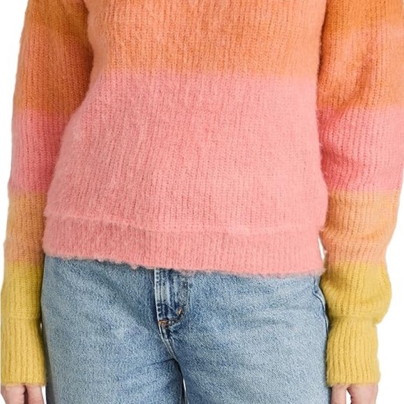 Free People Autumn Sky Fuzzy Sweater | Size Small - Picture 13 of 16